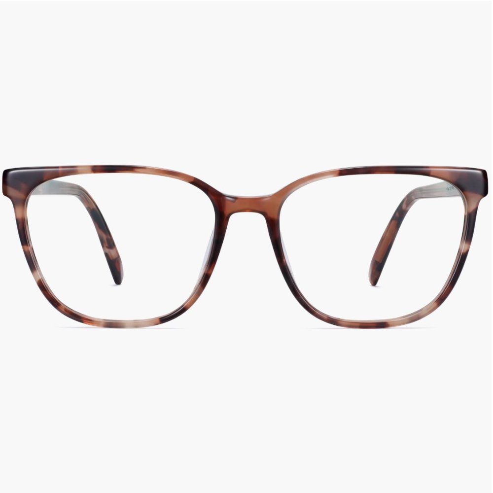 Warby Parker Esme Glasses in Sesame Tortoise